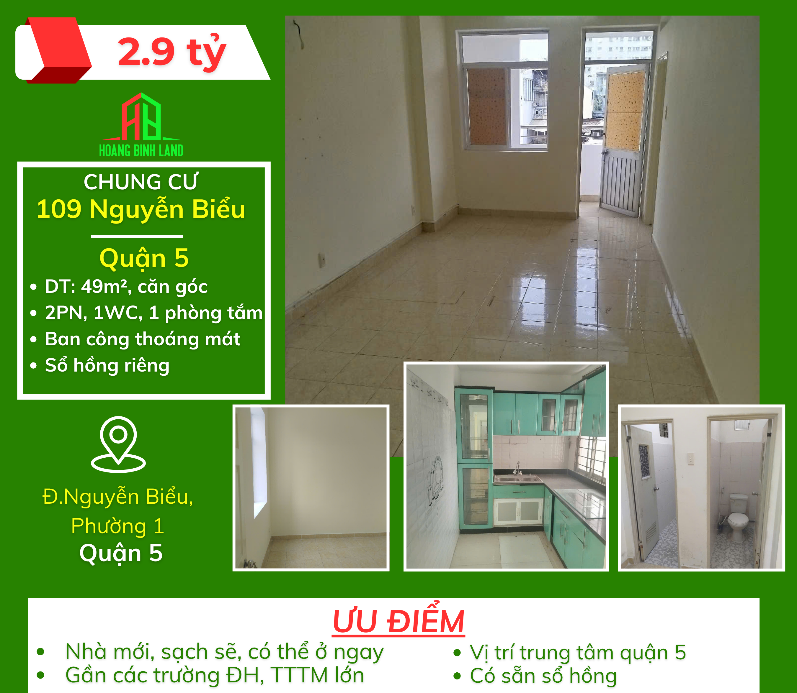 CHUNG CƯ NGUYỄN BIỂU - QUẬN 5
