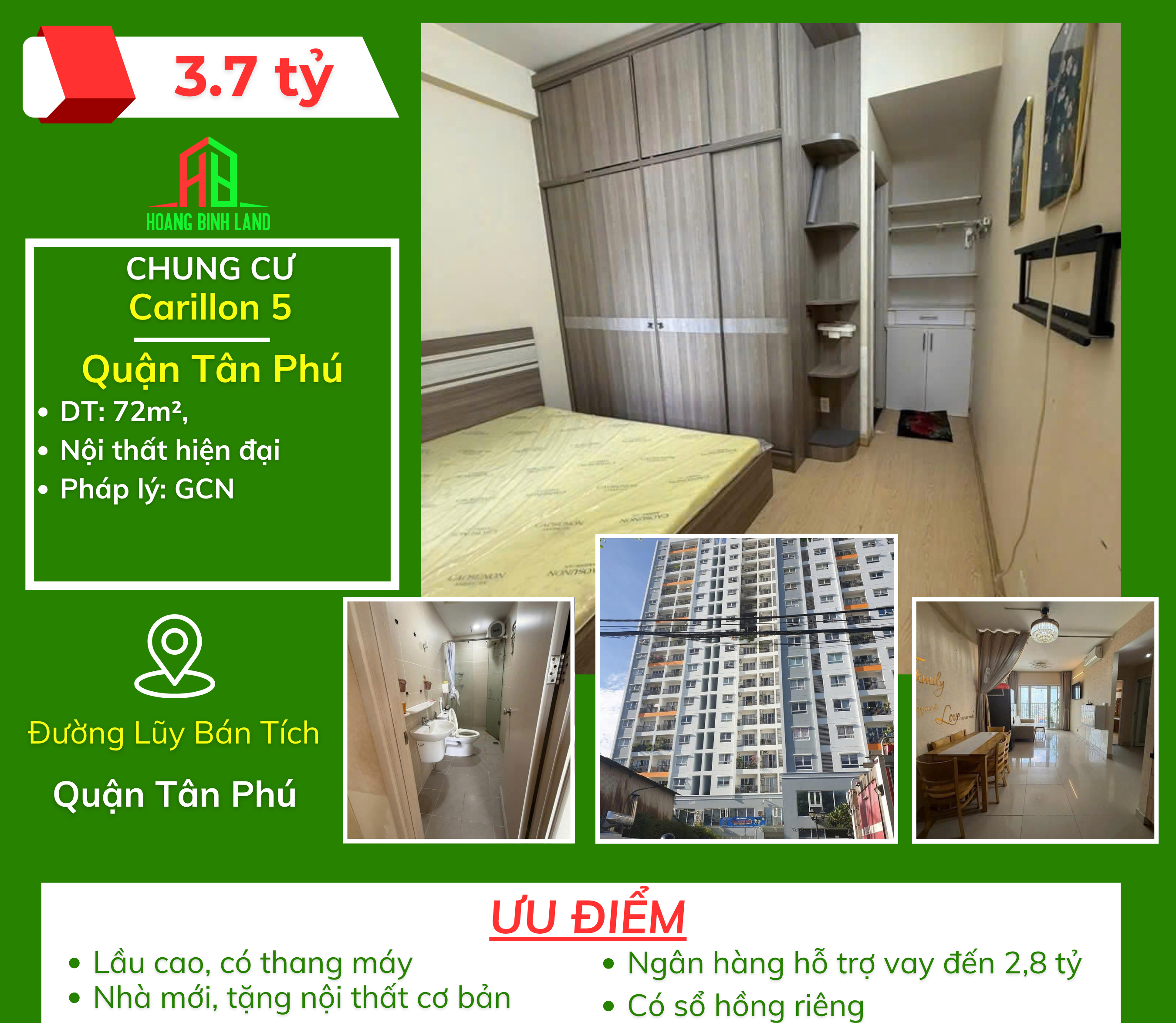 CHUNG CƯ CARILLON 5 - TÂN PHÚ