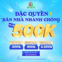 BẠN MUỐN BÁN NHÀ NHANH?